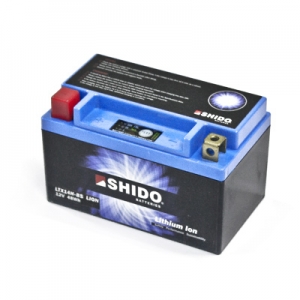 Batterie Shido Lithium LTX14H-BS--YTX14H-BS, E-Starter, 150x87x145mm