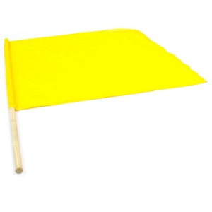 Flagge gelb 80x80cm