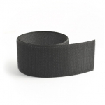 Klettband schwarz 50mm Hakenseite aufnähbar