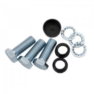 Montageset Sicherheitsgurt 3-Punkt L59W / L60W -  Schrauben, U-Scheiben, Abdeckkappe