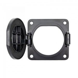 Preview: Klappdeckel für Ladebuchse DUOSIDA mit Körper