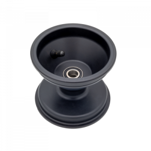 Preview: Black front rim f. stub axle20/17mm with bearing