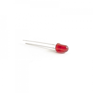 LED bedrahtet Rot Rund 5mm 5mcd 60 ° 2mA 2V L53 LID