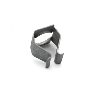 Closure clip, Quickloc 60 U-Part 9 x 9 delta-seal silver