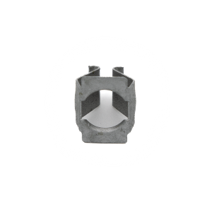 Closure clip, Quickloc 60 U-Part 9 x 9 delta-seal silver