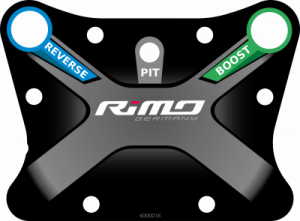 Aufkleber Lenkrad RiMO F1 2026 SiNUS iON