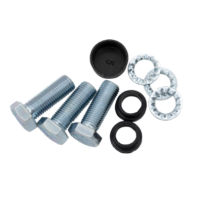 Fitting kit Three-point-belt L59W / L60W - screws, washers, cover cap
