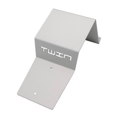 Trittblech-Beinauflage/ Spurstangenschutz  Twin links 3mm eloxiert