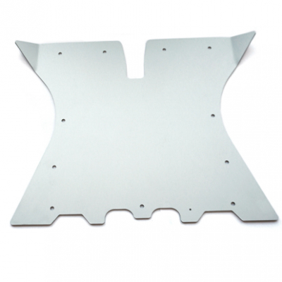Rear middle step plate SiNUS iON anodized (for under ground hose/lines) from 7/2019
