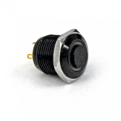 Taster Aluminium 16mm grün vandalensicher (Boost-Button)