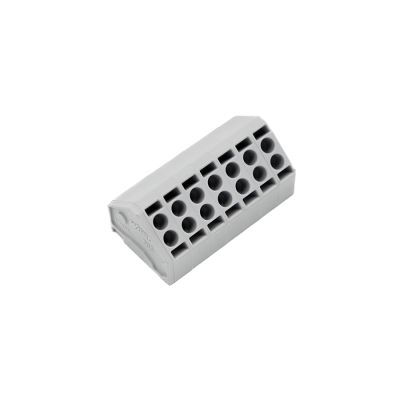 Female connector strip for solder pin strip 7 pole, WAGO 806-107