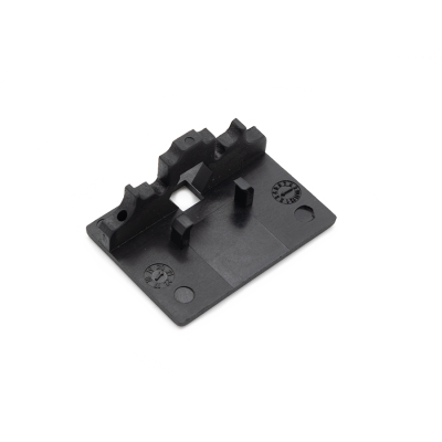 Verschlussteil Stecker DIN160 schwarz