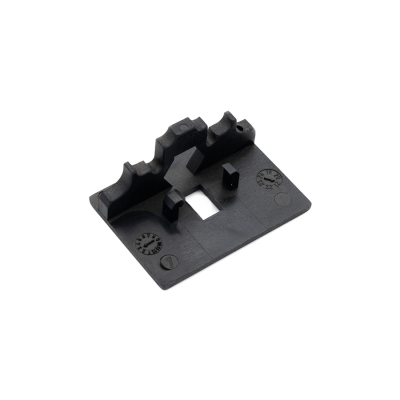 Locking part plug DIN160 black