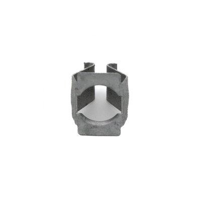Closure clip, Quickloc 60 U-Part 9 x 9 delta-seal silver