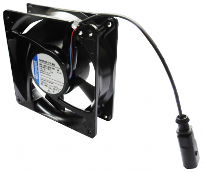 Lüfter 48-56V (4118 NHU-294 Li. 600mm) IP 68 für E-Kart mit Stecker