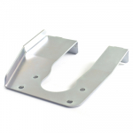 Halter Achsabdeckung links EVO5/alpha, verzinkt