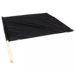 Flagge schwarz 80x80cm